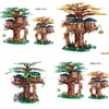 Party Favor In Stock 21318 Tree House The Biggest Ideas Model 3000Addpcs Inges Building Blocks Bricks Kids Educational Toys Gifts T191 Dhqlt