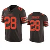 Cleveland''browns''men 13 Odell Beckham Jr. 6 Baker Mayfield 24 Nick Chubb Custom Women Youth Color Rush Fußballtrikot