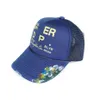 Casquettes de baseball Marque de mode américaine Galeries Graffiti Lettres Baseball Pare-soleil Langue de canard Bord incurvé Hommes et femmes 206m