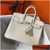 Borse da sera Totes 7A Borsa di alta qualità Borsa da donna Designer Tote Borse di lusso fatte a mano Moda classica Portafoglio in pelle Togo Sac De Dhvn8