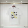 Camiseta masculina slides de designer tsshirt novo F Família Família Double Yarn Algodão Camiseta Menina de T-shirt Play Anime Camise