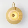 Wandlampen Postmoderne luxe led-licht goud metaal glas slaapkamer bedlampje woonkamer trap gangpad gang blaker armaturen