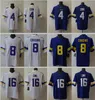 16 Maglie da calcio Lewis Cine Stitched Justin Jefferson Dalvin Cook Adam Thielen 8 Cousins Uomo Donna Gioventù S-3XL maglia da casa verde bianca