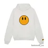 Erkeklerin eşofmanları çizmek kapüşonlu pamuk astar gülümseme yüzü basit hoodies erkek sweatshirts nedensel sıcak düz çekir