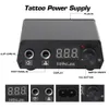 Tattoo Guns Kits Professional Machine Set Rotary Pen Kit Power Supply Needle Ink DC Interface Gun Makeup Complete 231208