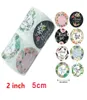 2 inch5 cm Ronde Bloemen Dank U Stickers 500 stks voor Bruiloft Gunsten en Feest Handgemaakte Gife Envelop Seal Briefpapier Sticker2583130