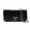Swing Your Wings Zadig Voltaire wing crossbody bag Fashion womens classic flap Purse Designer chain Shoulder bag Luxurys man tote handbag real Leather clutch bags