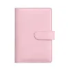 A6 Pu Leather Notebook Budget Binder refillable 6 Ring Money Saving Loose Leaf Bag Cash Envelopes Travel journal for Planner Personal Organizer