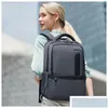 Sac à dos pour ordinateur portable pour voyager Sacs à dos pour hommes Sac extensible d'affaires avec port de chargement USB Mochila Drop Delivery Computers Net Otevr