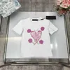 Designer de luxe bébé Survêtement vêtements pour enfants Taille 100-150 Veste d'impression de dessin animé coloré T-shirt à manches courtes et jupe en jean Dec05