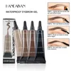 Handaiyan 6 färger Eyebrow Dye Waterproof Tint Makeup Brush Set Brown Enhancer Eye Brow Dye Cream Make Up Paint Cosmetic