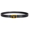 Ceinture de marque de luxe mode V lettre boucle ceinture en cuir véritable designers de haute qualité ceintures décontractées ceintures de ceinture pour homme et femme Dropshipping