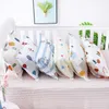 Oreillers Dessin animé lit pour enfants taie d'oreiller respirant rectangulaire 100 coton bébé taie d'oreiller enveloppe infantile housse de protection 231208