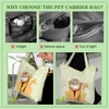 Cat Carriers Crates House miękkie przewoźniki dla zwierząt domowych Pet Canvas Torba na ramię przenośna torba nosząca podróże wychodzące dla małych psów i kotów Zabezpieczenie dla zwierząt 231208