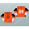 Aangepaste KUESNACHTER SC ORANJE HOCKEY JERSEY NIEUWE Top gestikt S-M-L-XL-XXL-3XL-4XL-5XL-6XL