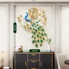 Wall Clocks Peacock Clock Watch Living Room Home Creative Fashion Silent Modern Decoration Personalized Phoenix