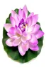 1st konstgjorda flytande lotus för akvarium fiskbehållare damm vatten lily lotus konstgjorda blommor hem trädgård fontän dekoration5783675