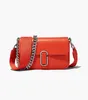 Sac à bandoulière Casual Crossbody Simple Portable Magnetic Latch Open and Close Chain Sangle lisse en cuir