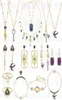 TAROT MAGIC Necklace Set Mysterious Symbol Lucky llow Devil's Eye Key Spades Female Jewelry Fashion Set Gift299B6079751