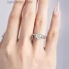 With Side Stones DEZO Total 2.5ctw All Moissanite Engagement Rings For Women Anniversary Solid 925 Silver Round Cut VVS D Color GRA Certificate YQ231209