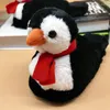 Slippers Cute Animal Slipper For Women Girls Fashion Kawaii Fluffy Winter Warm Woman Cartoon Penguin House Funny Shoes