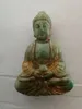 Magkedjor gamla porslin handkugghjul Jade Buddha -adeln slitage amuletter hänge 231208