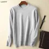 Męskie swetry męskie W 100% czysty kaszmirowy sweter kaszmirowy O-Neck Pullovers Knit duży rozmiar SWEATER SWEATER Zimowe wierzchołki Długie rękaw High-end Skofersl231113