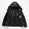 Designer Men's Down Jacka Parka Women's Black Down Jacket Huven High-End Casual Outdoor Winter Warm Tjock Zippered Jacket, Lämplig för manliga par Joint Jackets
