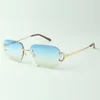 Óculos de sol de grife Direct 3524024 óculos com hastes de fios de garra tamanho 18-140 mm226m