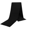 Scarves Scarf Women Winter Solid Color Cotton Black Red Thick Soft Warm Wine Retro Gift Wrap Ladies