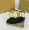 مصمم أزياء حزام رجالي حزام أحزمة فاخرة لرجل الذهب