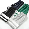 Men's Shorts Summer Striped Simple Breathable Sports Basketball Casual Elastic Waist Beach Walk Straight Clothing