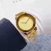 Fashion Full Brand Wrist Watches Women Girl 36mm Dial Stainless Steel Metal Band Quartz With Logo Luxury AAA Clock MV 13