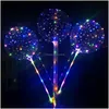 Party Decoration Led Bobo Balloon String Light Decor for Christmas Halloween Birthday Balloons Drop Delivery Home Garden Festive Sup Dhmi0