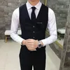 Men's Vests Great Men Vest Business Anti-Wrinkle Wear-resistant Formal Autumn Waistcoat