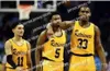 Baskettröjor billiga UMBC Retrievers Gold Jersey #10 Jairus Lyles #11 K.J. Maura #33 Arkel Lamar 5 Jourdan Grant Yellow Stitched College