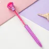 Diamond Plastic Pen Nowe biurowe papiery papiernicze Reklama Prezenty Ballpoint Pen Crystal Pen