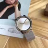 Full Brand Wrist Watches Man Woman Couples Lovers 43mm 36mm Stainless Steel Metal Original Band Quartz Luxury AAA Clock MV 7
