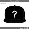 Sport Cap Flat Brim Customized Logo Fashion Lady Sizable Adjuster Low Quantity Hip-Hop Street Dancing Snapback Clasp Custom Baseba253f