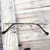 Vintage küçük oval yuvarlak saf titanyum gözlük çerçeveleri tam jant süper ışık optik gözlükleri erkek kadın miyopi gözlükleri moda su280m