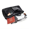Briefcases Men's bag waterproof leather briefcases Business Laptop Large capacity Men handbag Solid black shoulder male 231208