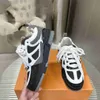 Projektant L Trener Buty luksusowy bieg moda luis trampki mężczyzn sportowy buty chaussures Casual Classic V Sneaker Woman fhfg