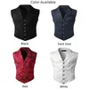 Men's Vests Comfy Stylish Mens Tops Waistcoat Wedding Decorative Pattern Fashion Formal Paisley Polyester Regular