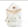 Couvertures Swaddling Born Swaddle Wrap Automne Hiver Coton Doux Fluffy Bébé Enveloppe Infantile Réception Garçon Fille Sac De Couchage 231208