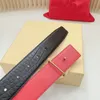 Fashion Belt Luxury Accessories High-quality Genuine Leather reversible Smooth Buckle men women pantyband jeans Designer belt 3.5CM Width with box