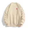 Commes Des Garcon Felpa con cappuccio da uomo Designer Felpa con cappuccio 21s Felpa con cappuccio da donna Play Jumper Lettere Ricamo Cuore rosso Modello 5 V7S7