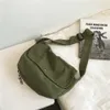 Sacos ao ar livre Al's New Art Canvas Postman Bolsa para Homens e Mulheres Casais Bolsa de Ombro Único Versão Coreana Instagram Crossbody Backpack