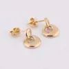 Provence Jewelry Bridal Wedding Customized 14K Solid Gold Earrings Without Diamond