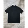 Casablanca Designer Col Polo Perle Boutonnée Chemise Tricotée À Manches Courtes T-Shirts Hauts Casablanc Tees