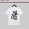 Edition limitée Amirs Designer T-shirt de 2023 lapin année nouveaux couples t-shirts street wear été mode chemise splash-encre lettre impression design couple manches courtes